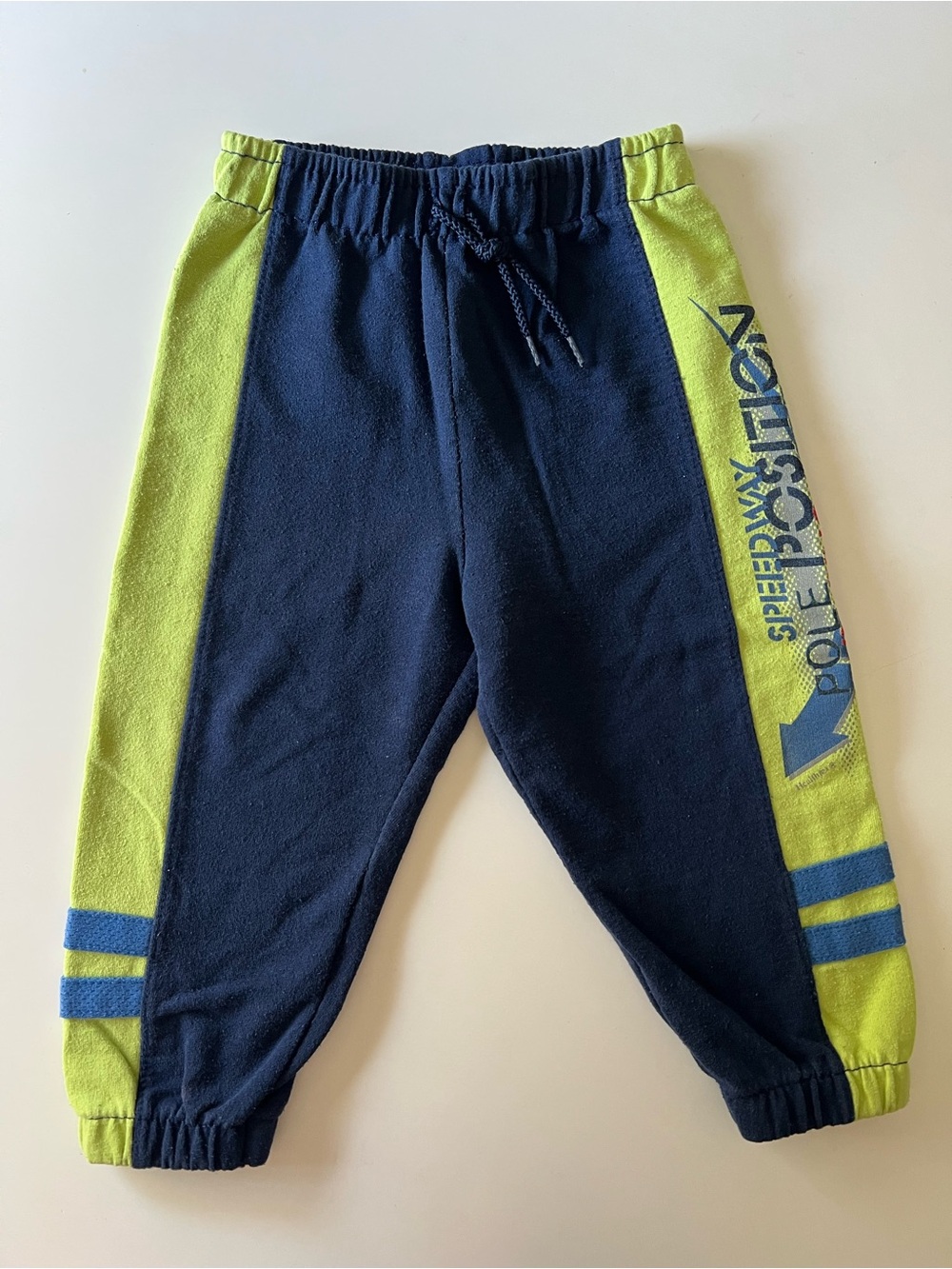 Vintage Healthtex Boys 2T Speedway Racing Joggers